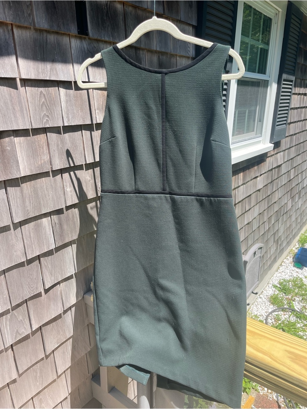 ANN TAYLOR LOFT Green Sleeveless Professional and Elegant Dress, Size 6